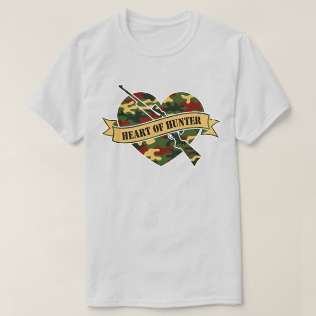 Heart of Hunter – Wild Instinct T-Shirt (Design Front)