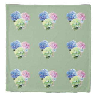 Heart of Hydrangea Duvet Cover