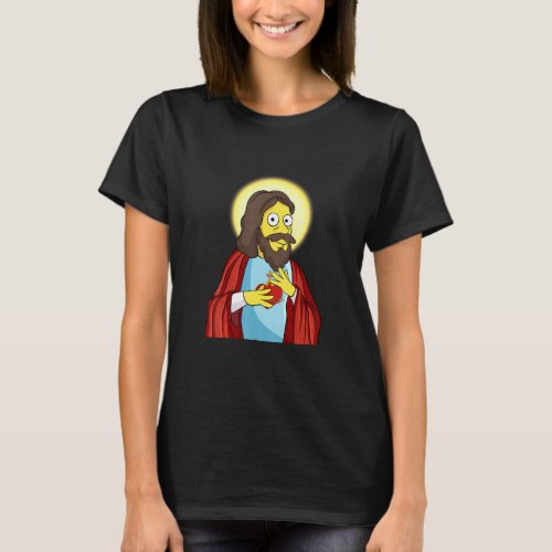 Heart Of Jesus Christ Catholic Christian Church  T_Shirt