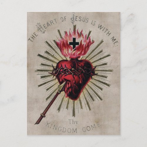 Heart Of Jesus Postcard