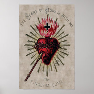Heart Of Jesus Poster