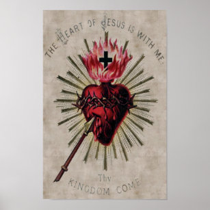 Heart Of Jesus Poster