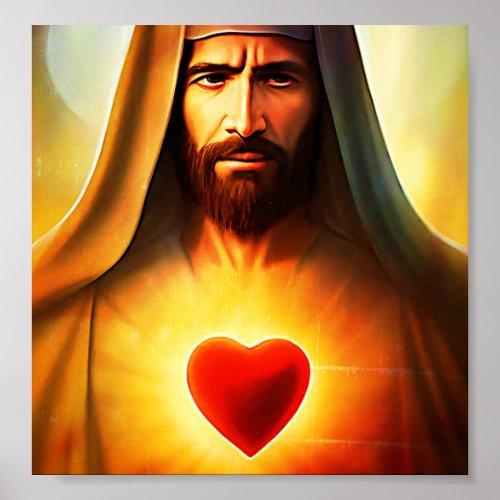 Heart of Jesus Poster