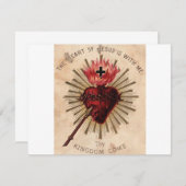 Heart of Jesus (small) (Front/Back)