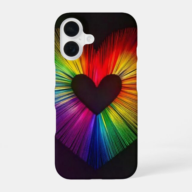 Heart of love iphone case (Back)
