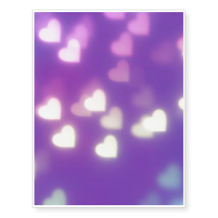 Heart of Love Temporary Tattoos
