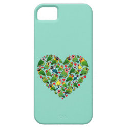 Heart of Lovebirds Case-Mate Vibe iPhone 5 Case