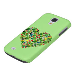 Heart of Lovebirds Case-Mate Barely There Samsung Galaxy S4 Case