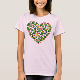 Heart of Lovebirds T-Shirt