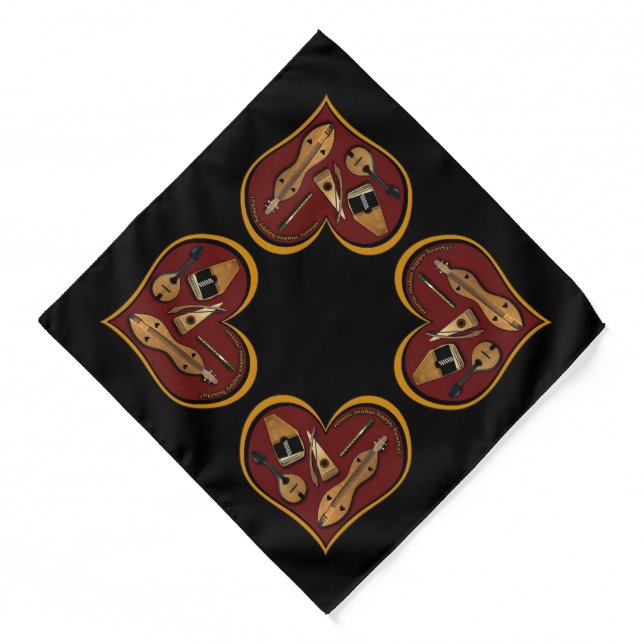 Heart of Music Bandana (Front)
