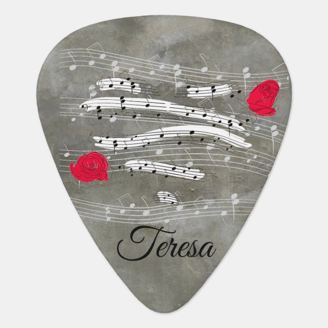 Heart of Music Guitar Pick (Front)