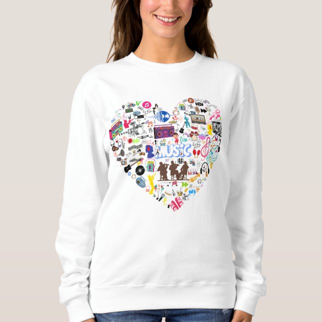 Heart of Music Sweatshirt (Front)