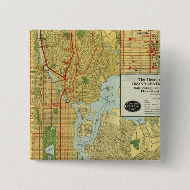 Heart of New York Button (Front)