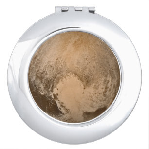 Heart of Pluto Mirror For Makeup