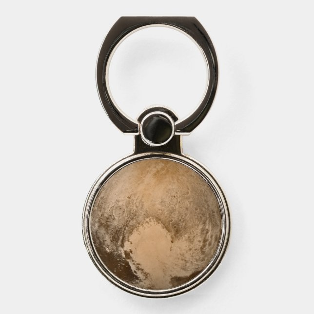 Heart of Pluto Phone Ring Stand (Front)