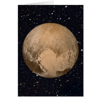 Heart of Pluto Starry Sky Cards