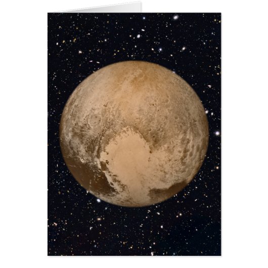 Heart of Pluto Starry Sky Cards (Front)