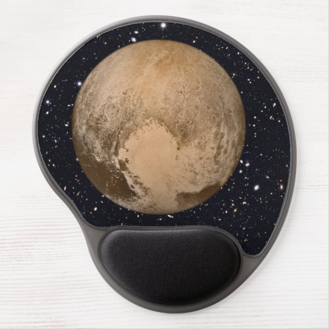 Heart of Pluto Starry Sky Gel Mouse Pad (Front)