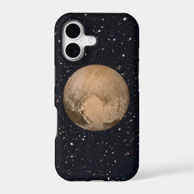 Heart of Pluto Starry Sky Iphone Case (Back)