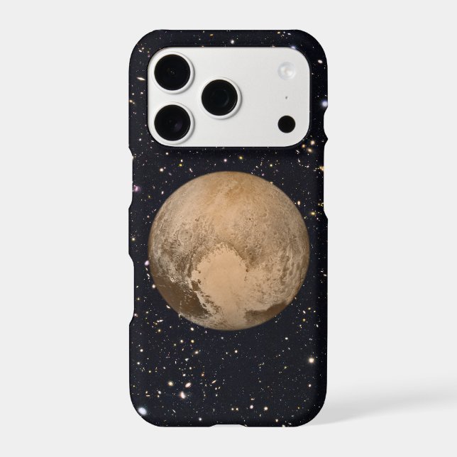 Heart of Pluto Starry Sky iPhone Case (Back)