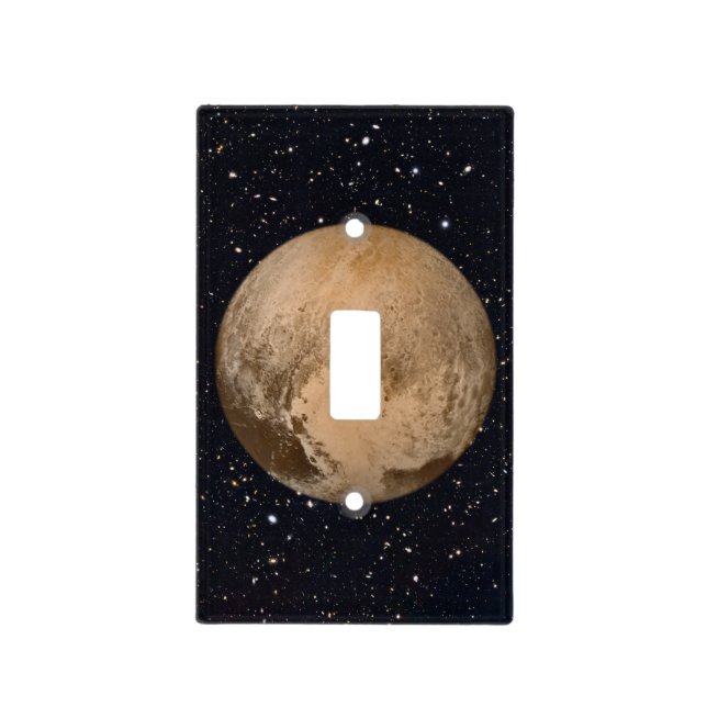 Heart of Pluto Starry Sky Light Switch Cover (Front)