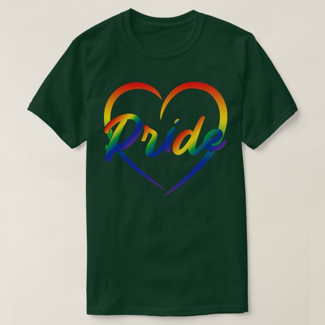 Heart Of Pride T-Shirt (Design Front)