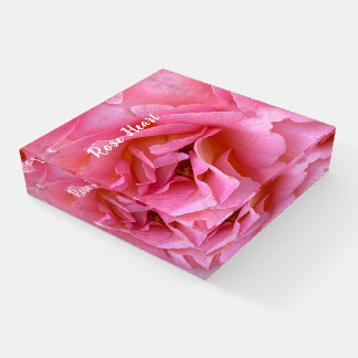 Heart of Rose Paperweight