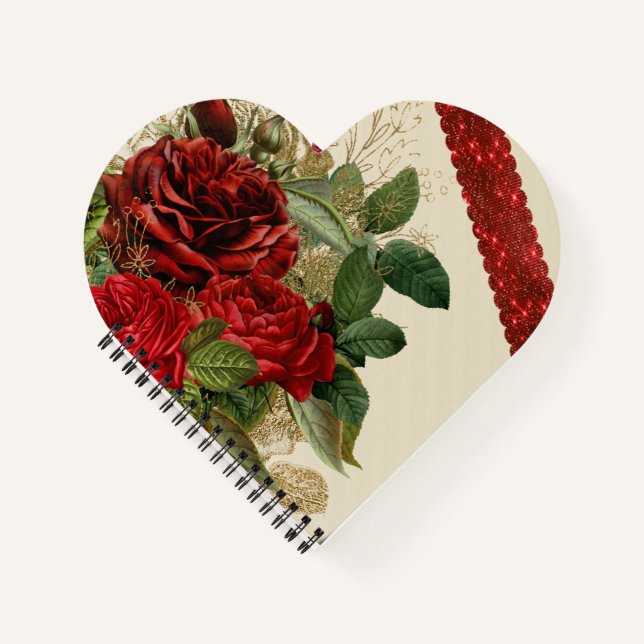 heart of roses notebook (Front)