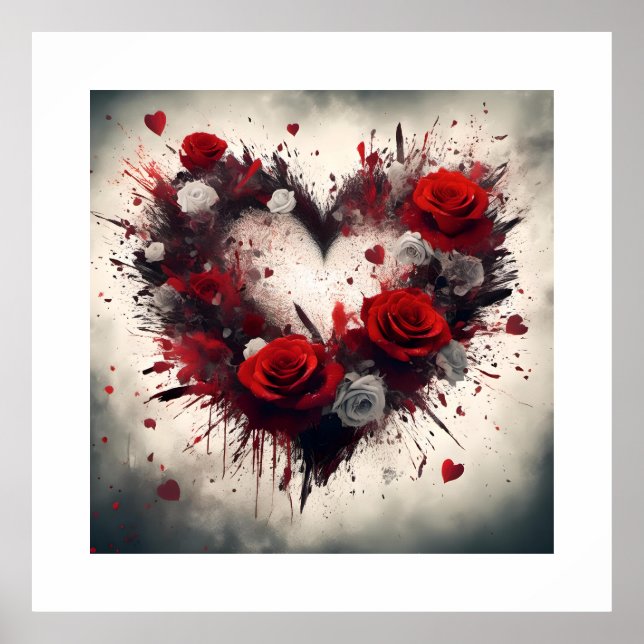 Heart of Roses Poster (Front)