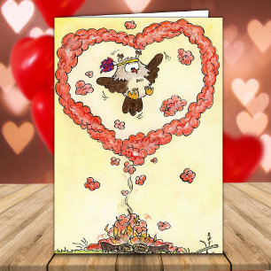 HEART OF SMOKE greeting card by Nicole Janes