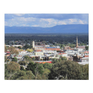Heart of Stawell and the Grampians Faux Canvas Print