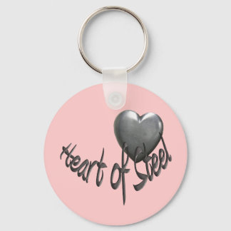 Heart of Steel Keychain