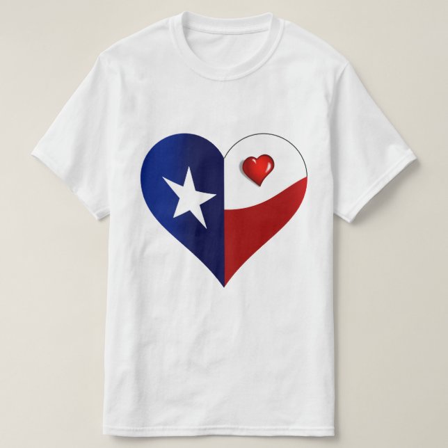 Heart of Texas T-Shirt (Design Front)