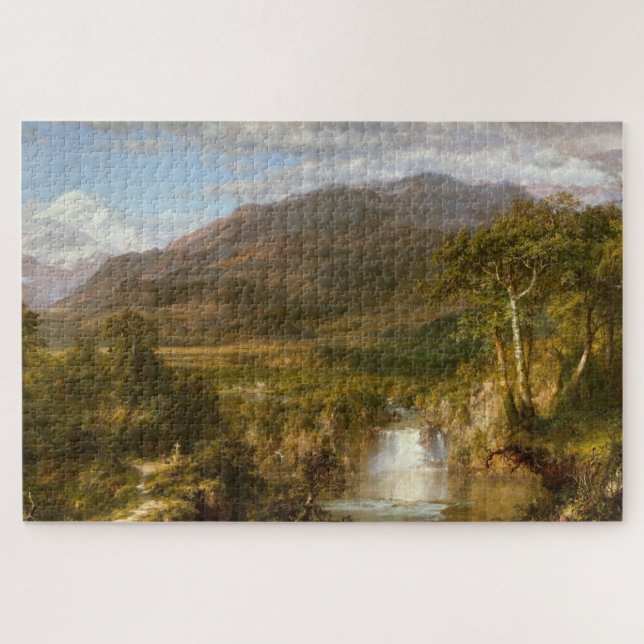 Heart of the Andes (South American Landscape) Jigsaw Puzzle (Horizontal)