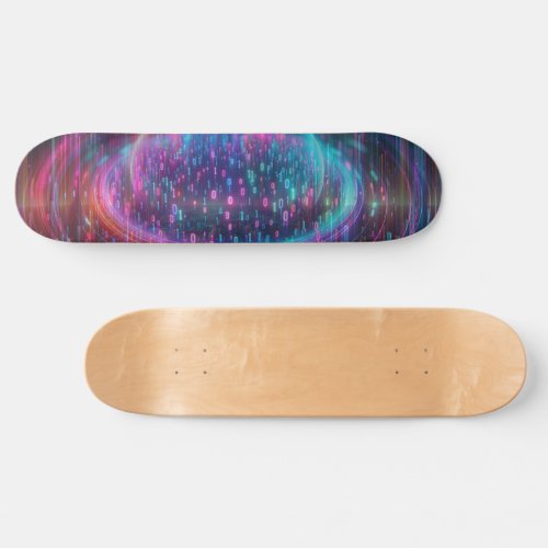 Heart of the Data Sphere Skateboard