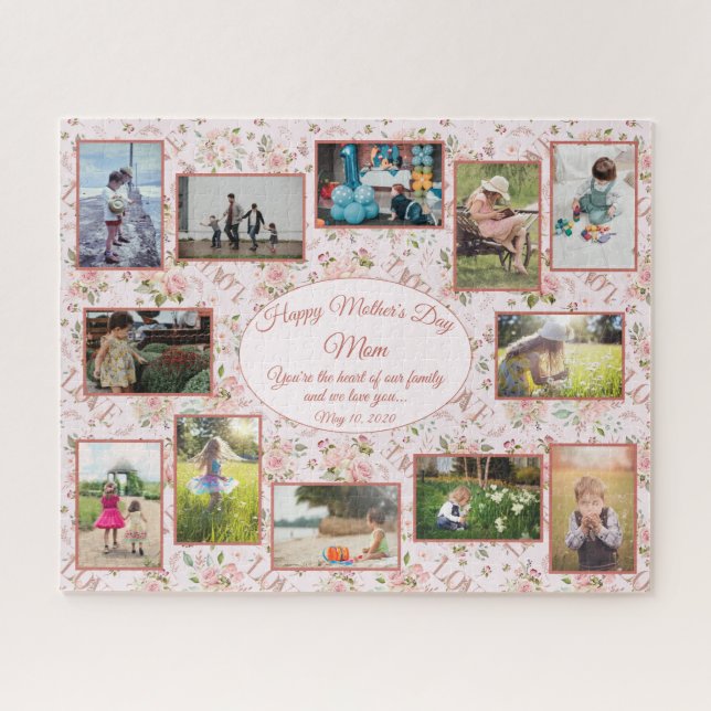 Heart of the Family Mother's Day Jigsaw Puzzle (Horizontal)