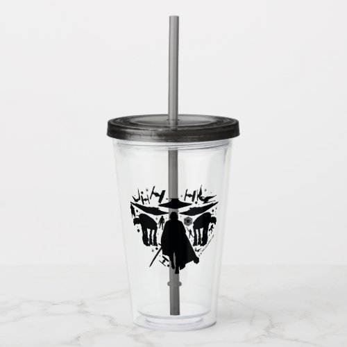 Heart of the First Order Acrylic Tumbler