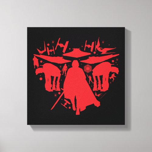 Heart of the First Order Canvas Print