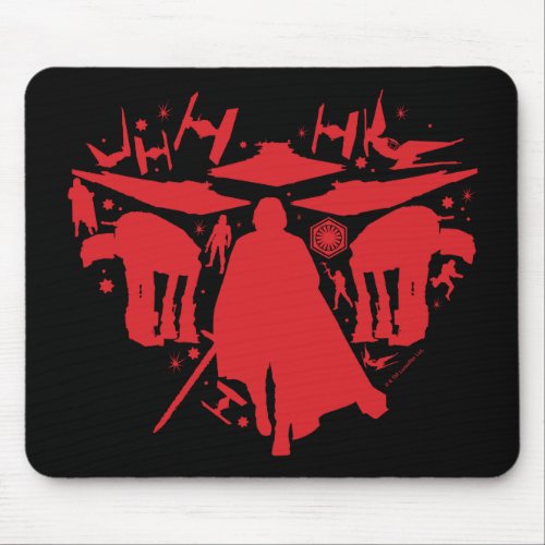 Heart of the First Order Mouse Pad