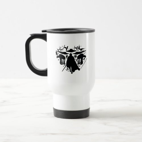Heart of the First Order Travel Mug