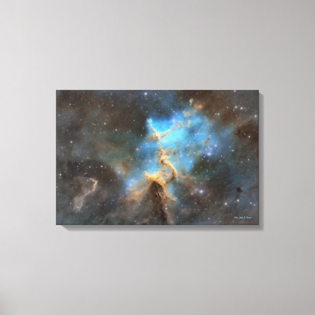 Heart of the Heart Nebula Canvas Print (Front)