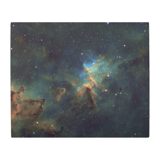 Heart of the Heart Nebula Metal Print (Front)