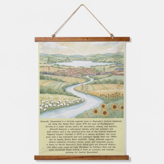 Heart of the Highlands Hanging Tapestry (Front)