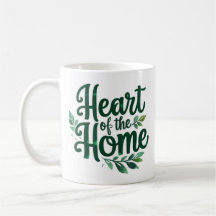 Heart of the Home | Personalized Name Mug