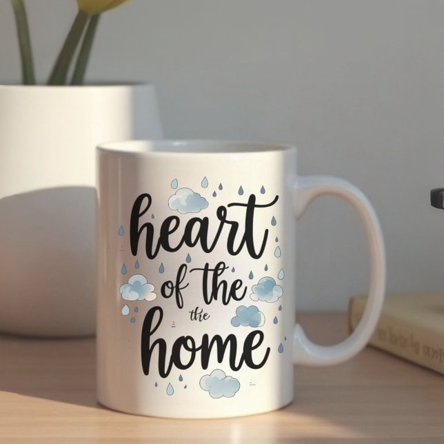 Heart of the Home | Personalized Name Mug (Creator Uploaded)