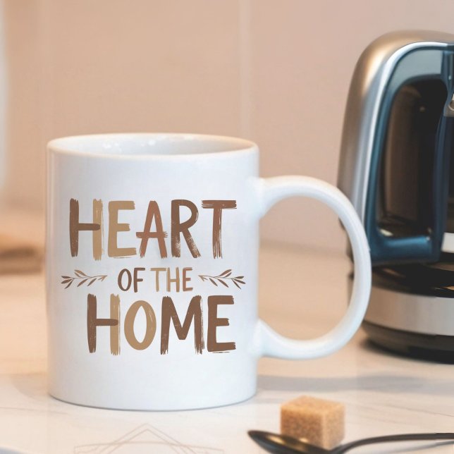 Heart of the Home | Personalized Name Mug (Creator Uploaded)