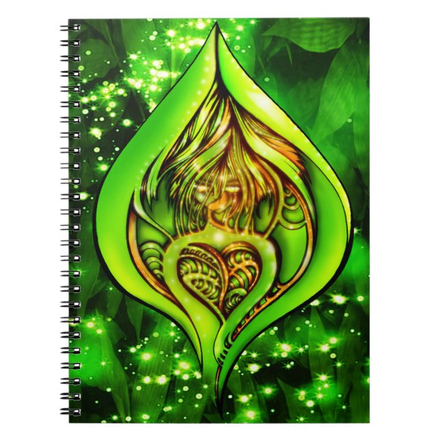 Heart of the Jungle Notebook (Front)