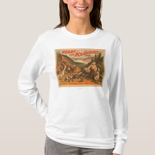 Heart of the Klondike Gold Mining Theatre 2 T-Shirt (Front)