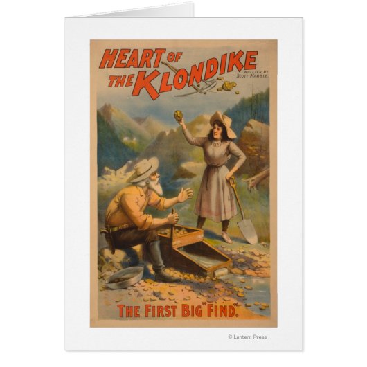 Heart of the Klondike Gold Mining Theatre Cards (Front)