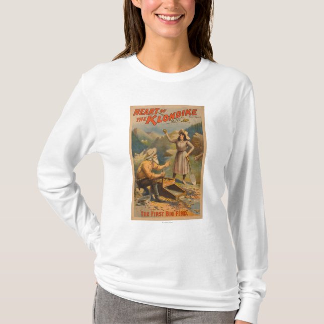 Heart of the Klondike Gold Mining Theatre T-Shirt (Front)